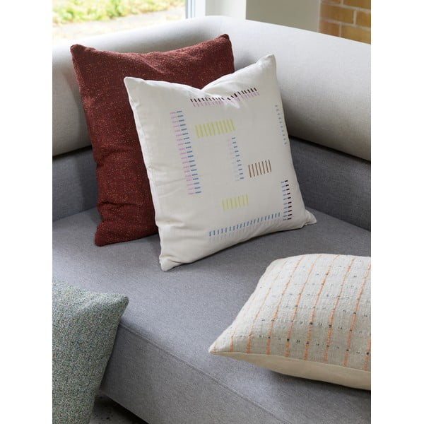 Lenkeverék díszpárna 40x60 cm Rhythmic – Hübsch-image-4