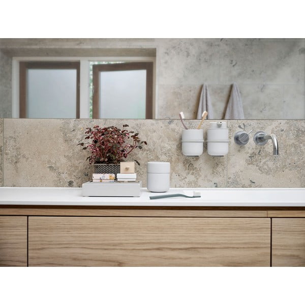 UME világosszürke agyagkerámia doboz tetővel - Zone-image-4