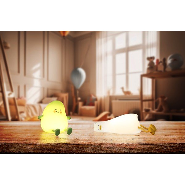 Fehér gyerek éjjelilámpa Lesley – Fischer & Honsel-image-1