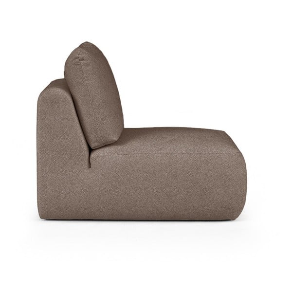 Barna buklé fotel Mirel – Rodier-image-3