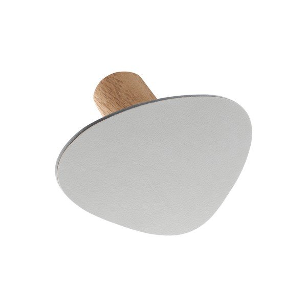 Világosszürke fali acél akasztó Dot S Nupo – LIND DNA