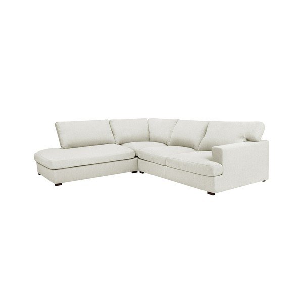 Daphne krémfehér sarokkanapé, bal oldalas - Windsor & Co Sofas-image-3
