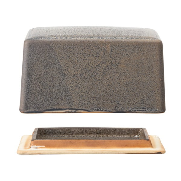 Kendra szürke agyagkerámia vajtartó - Bloomingville-image-1