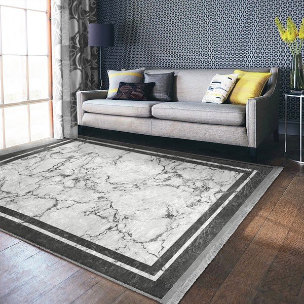 Fehér-szürke szőnyeg 120x180 cm – Mila Home-image-1