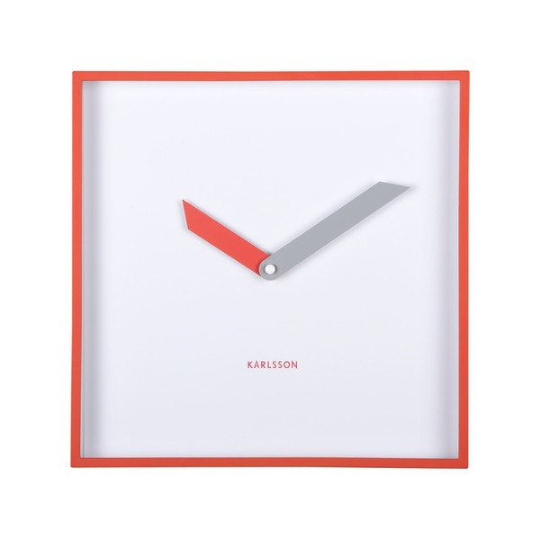 Fali óra Cool Retro Cuadrado – Karlsson