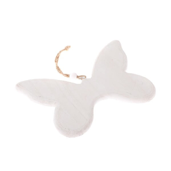 So Cute Butterfly fehér, függő dekoráció fából - Dakls