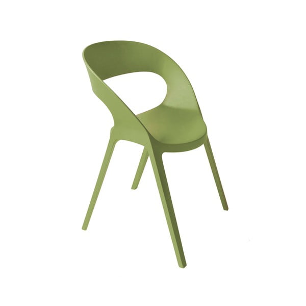 Carla 2 db olivazöld kerti szék - Resol