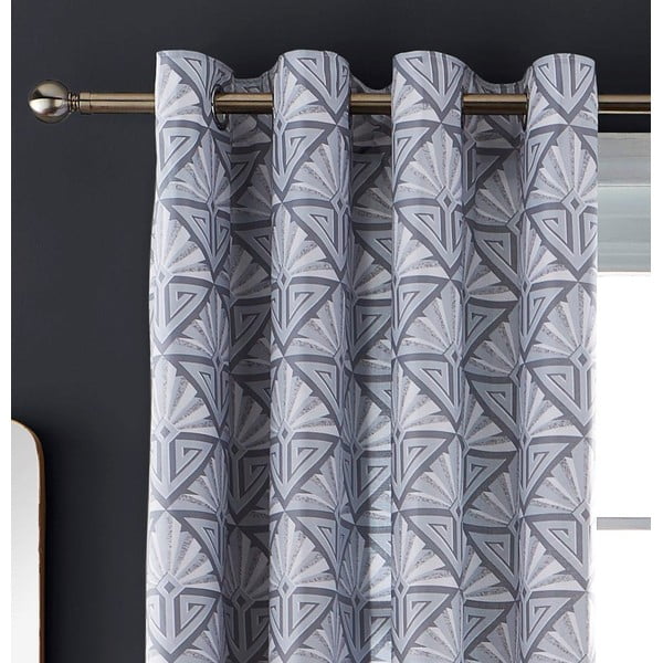 Art Deco függöny, 168 x 183 cm - Catherine Lansfield-image-2