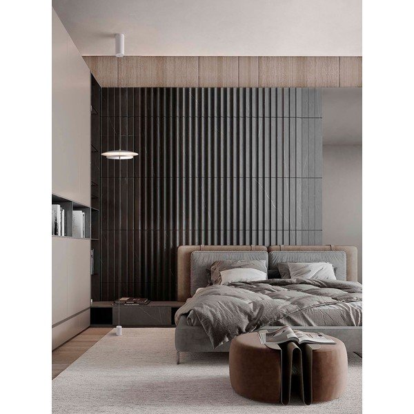 Matt fehér alumínium LED dimmelhető állólámpa (magasság 330 cm) Olos – Nova Luce-image-1