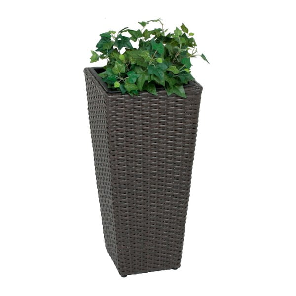Planter sötétszürke kerti kaspó, magasság 60 cm - ADDU-image-1