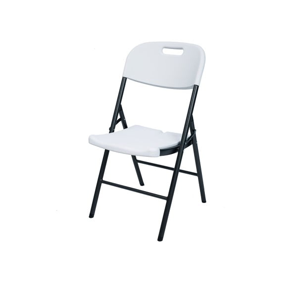 Fekete-fehér kerti szék – Rojaplast
