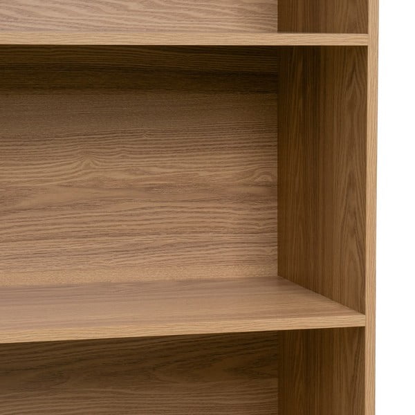 Natúr színű könyvespolc tölgyfa dekorral 80x172x40 cm Elia – Casa Selección-image-2