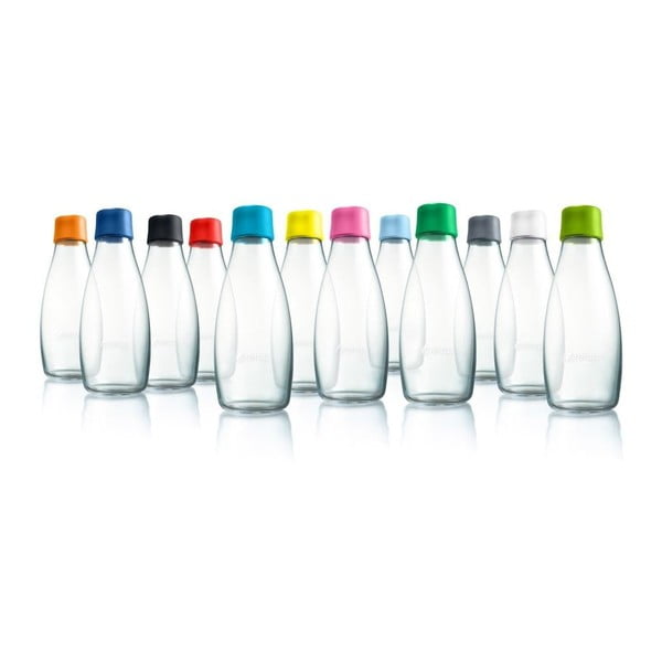 Türkiz üvegpalack élettartam garanciával, 800 ml - ReTap-image-1