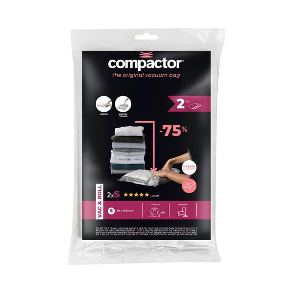 Vákuumzsák készlet 2 db-os Hanging Vacuum S – Compactor-image-3