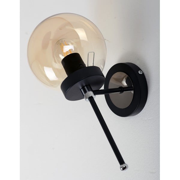 Okkersárga-fekete fali lámpa ø 15 cm Tokyo – Squid Lighting-image-1