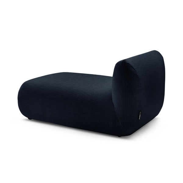 Sötétkék kordbársony kanapé modul Lecomte – Bobochic Paris-image-4