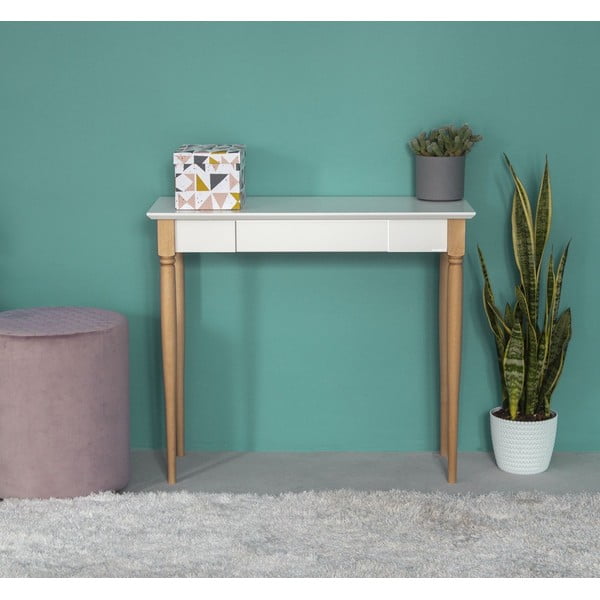Mamo fehér íróasztal, szélesség 65 cm - Ragaba-image-1