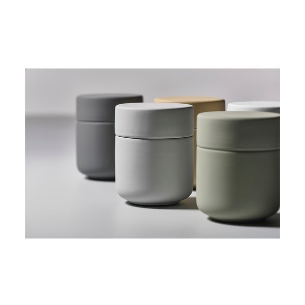 UME zöld agyagkerámia doboz tetővel - Zone-image-4