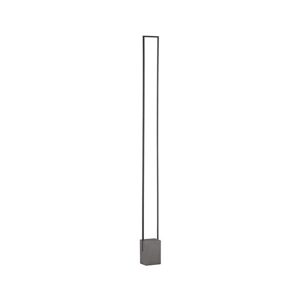 Fekete LED állólámpa (magasság 161 cm) Lithos – Nova Luce