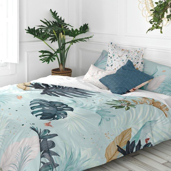 Basic Tropical pamut paplanhuzat, 140 x 200 cm - Happy Friday-image-4