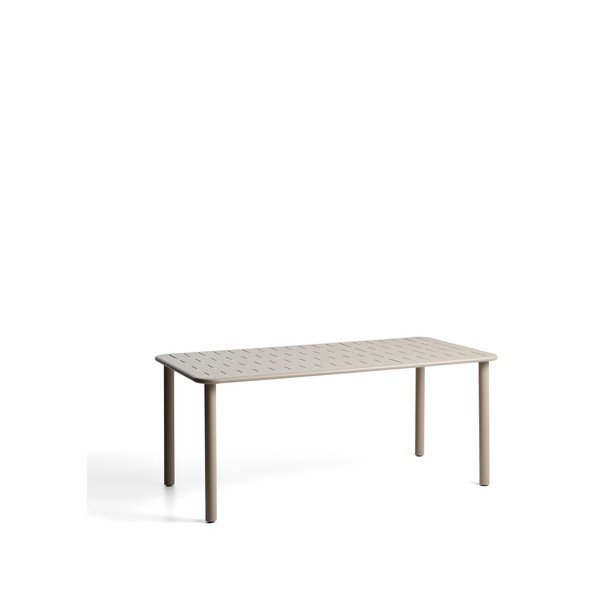 Acél kerti étkezőasztal 90x180 cm Brai – Kave Home