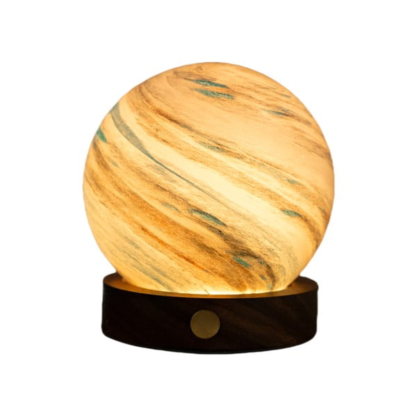 Barna-sötét natúr színű USB fénydekoráció ø 8 cm Polar Cloud – Gingko