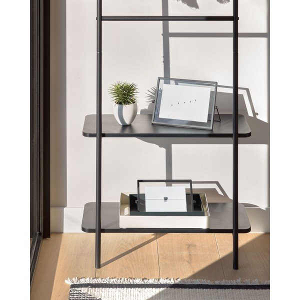 Galatia fekete fém fali előszoba bútor - Kave Home-image-4