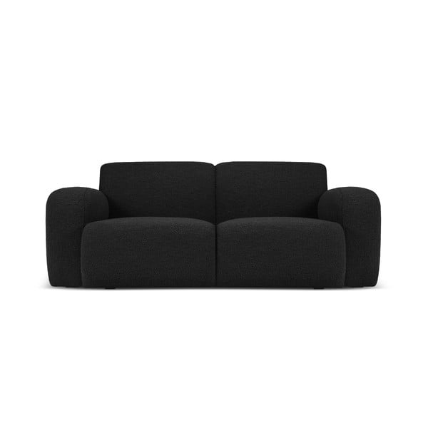 Fekete buklé kanapé 170 cm Molino – Micadoni Home