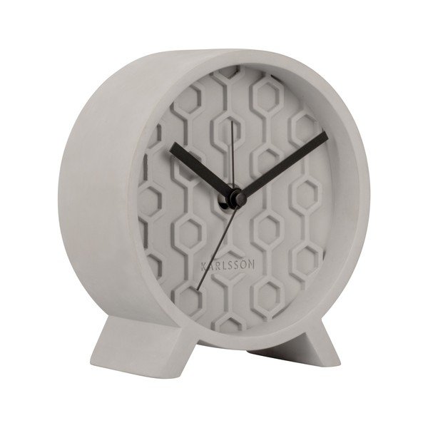 Ébresztőóra ø 13 cm Honeycomb – Karlsson-image-2