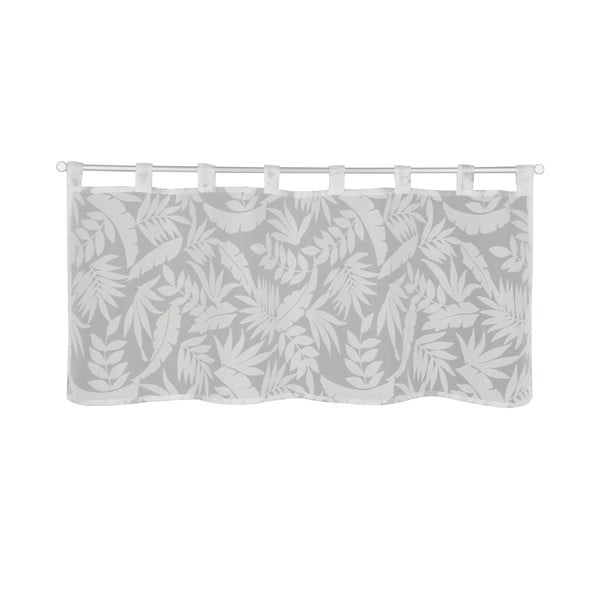 Fehér-szürke fényáteresztő függöny 120x45 cm Calista – Sehlbach