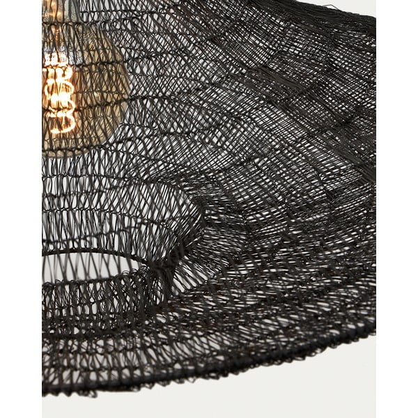 Fekete függőlámpa ø 87 cm Makai – Kave Home-image-4
