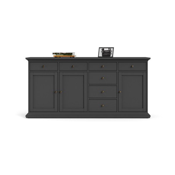 Szürke alacsony komód 189x92 cm Paris – Tvilum-image-3