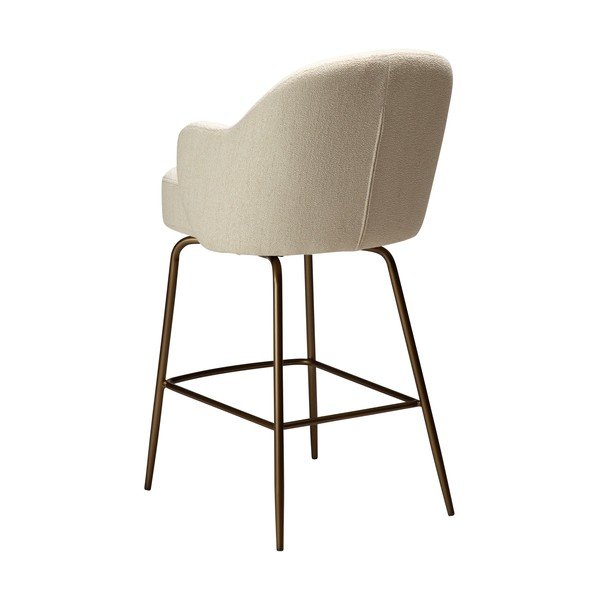 Bézs forgó bárszék (ülésmagasság 70 cm) Bae – DAN-FORM Denmark-image-4