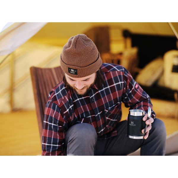 Fekete rozsdamentes acél ételtartó termosz 400 ml Legendary Classic Black – Stanley-image-3