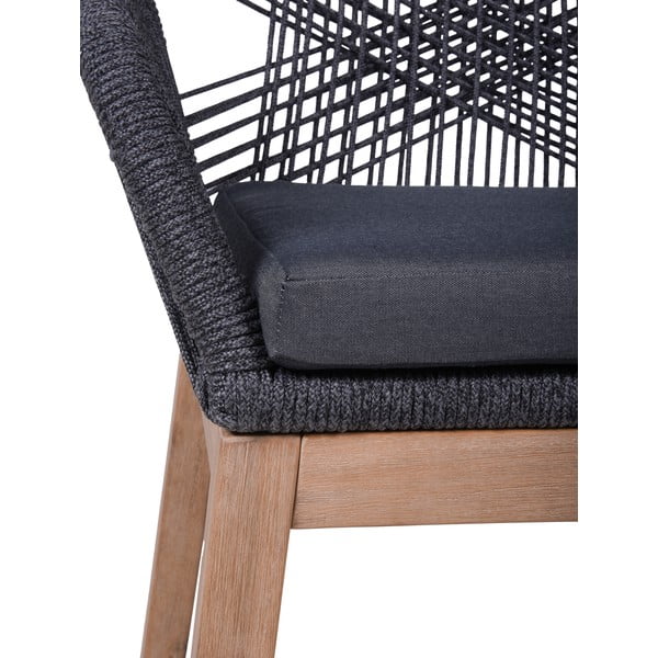 Szürke tömörfa kerti szék Pomona – Garden Pleasure-image-1