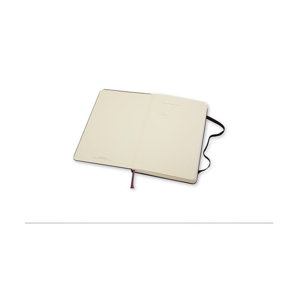 Fekete kemény fedeles jegyzetfüzet, 192 oldalas - Moleskine-image-2