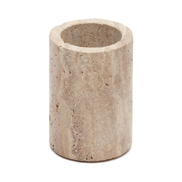 Bézs kő fogkefetartó pohár Macre – Kave Home