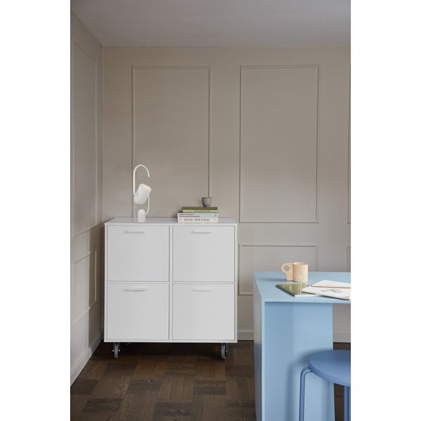 Fehér alacsony komód 89x82 cm Keep by Hammel - Hammel Furniture-image-1