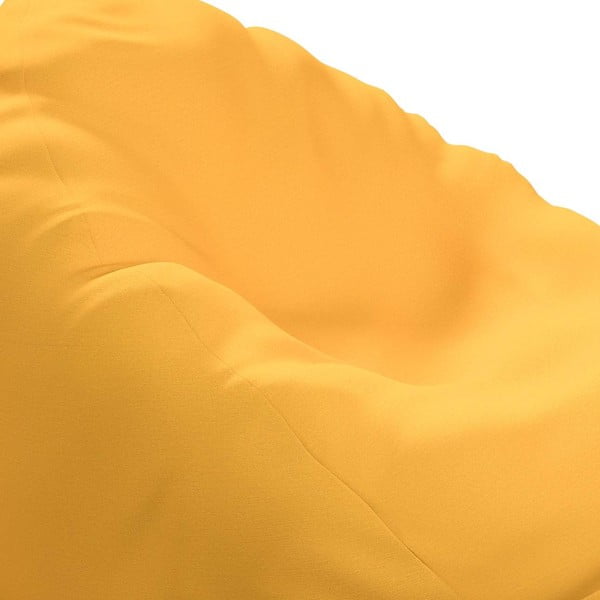 Sárga babzsákfotel Happiness - Yellow Tipi-image-1