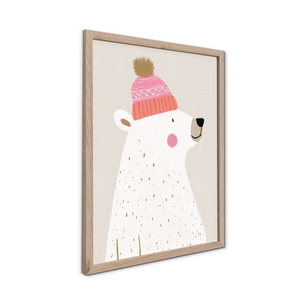 Gyerek kép 30x40 cm White Bear – Styler-image-4
