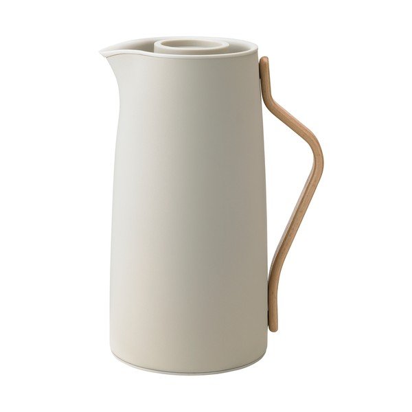 Bézs rozsdamentes acél thermo kancsó 1,2 l Emma – Stelton