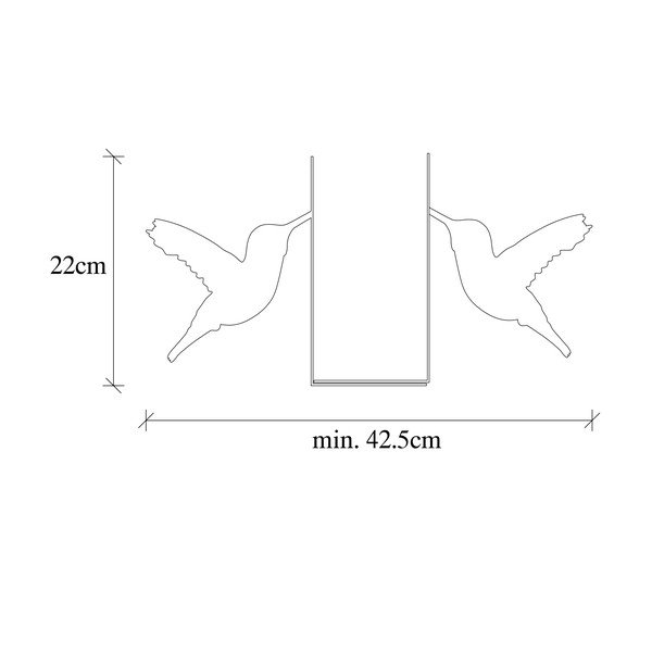 Könyvtámasz Birds – Mioli Decor-image-2