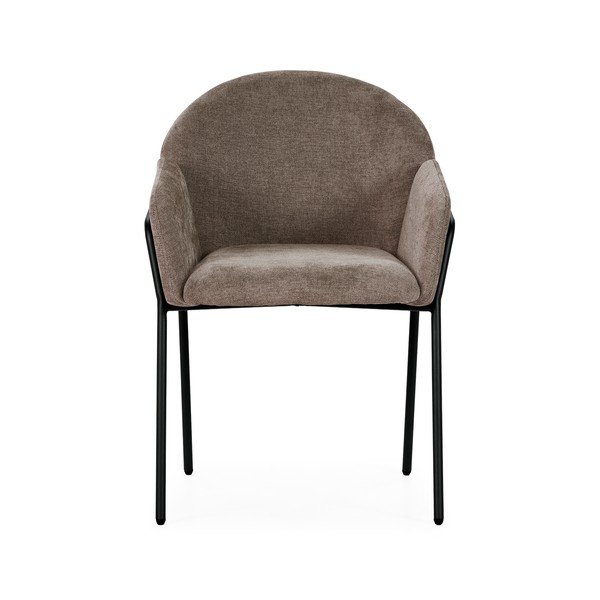 Barackszínű kárpitozott étkezőfotel szett 2 db-os Aslin – MOME-image-2