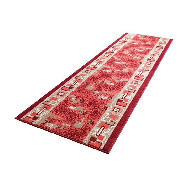Retro piros futószőnyeg, 80 x 350 cm - Hanse Home-image-3
