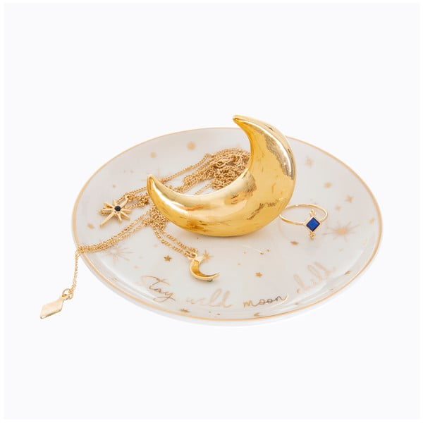 Porcelán ékszertartó tál Celestial – Sass & Belle-image-1