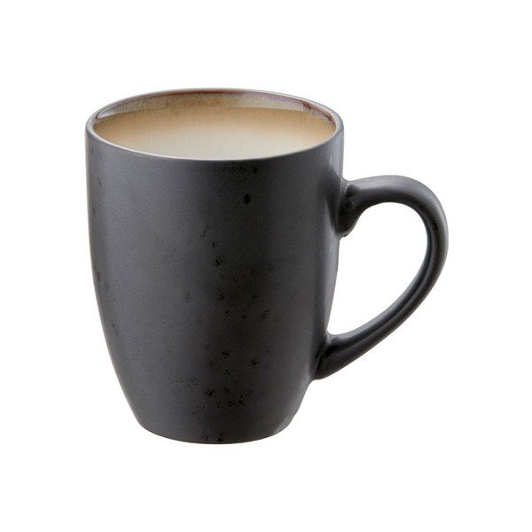 Fekete kerámia bögre szett 4 db-os 300 ml Gastro Black/Mix – Bitz-image-4