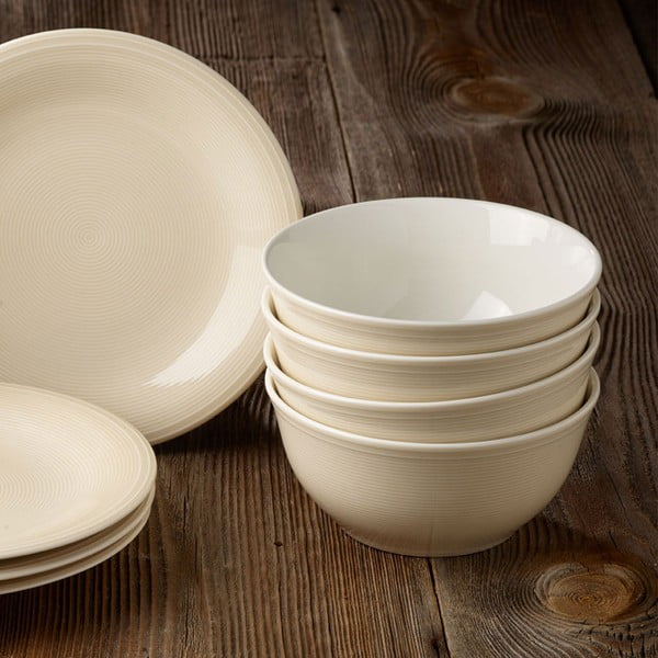 Like Color Loop fehér-bézs porcelán tálka, 750 ml - Villeroy & Boch-image-4