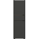 Antracitszürke magas fürdőszoba szekrény 34x111 cm Forano – Germania