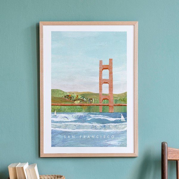 Poszter San Francisco, 30x40 cm - Travelposter-image-2