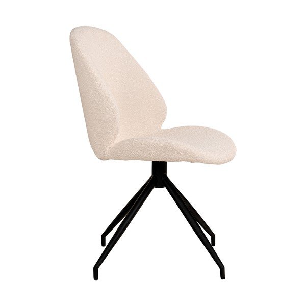 Krémszínű étkezőszék szett 2 db-os Monte Carlo – House Nordic-image-1